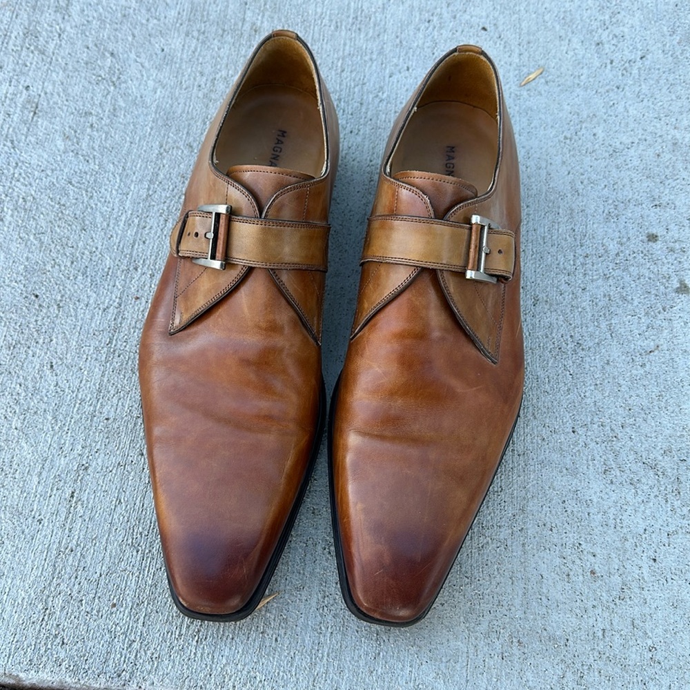 Magnanni Leather shoes made in Spain size 13